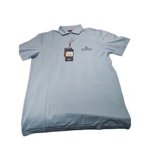 Donald Ross Donny Sport Golf Polo Blue Size Small
